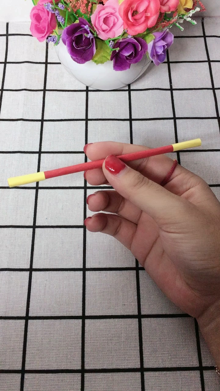 手工折纸#孙悟空的金箍棒