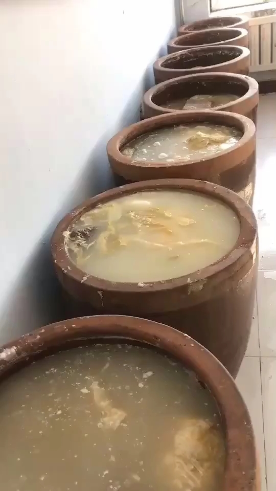 正宗东北大缸腌制酸菜