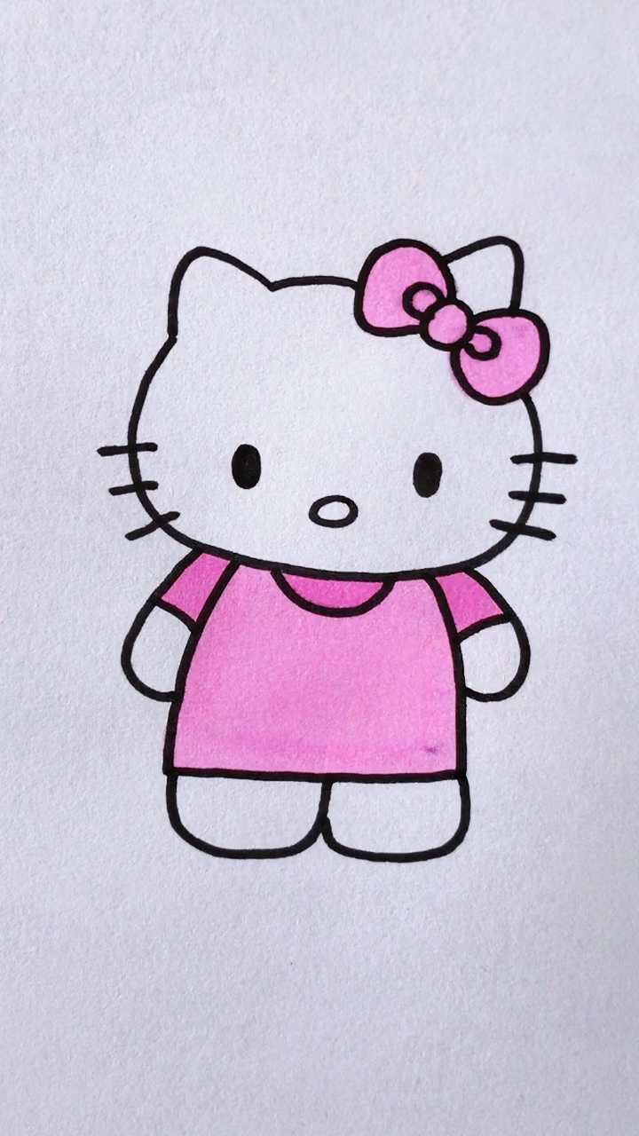 简单画#简单画kt猫