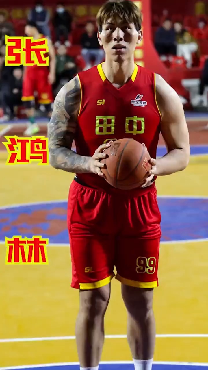 就算你是中国版的奥尼尔又怎样,我铁牛张鸿林照样单吃你,你顶得住吗