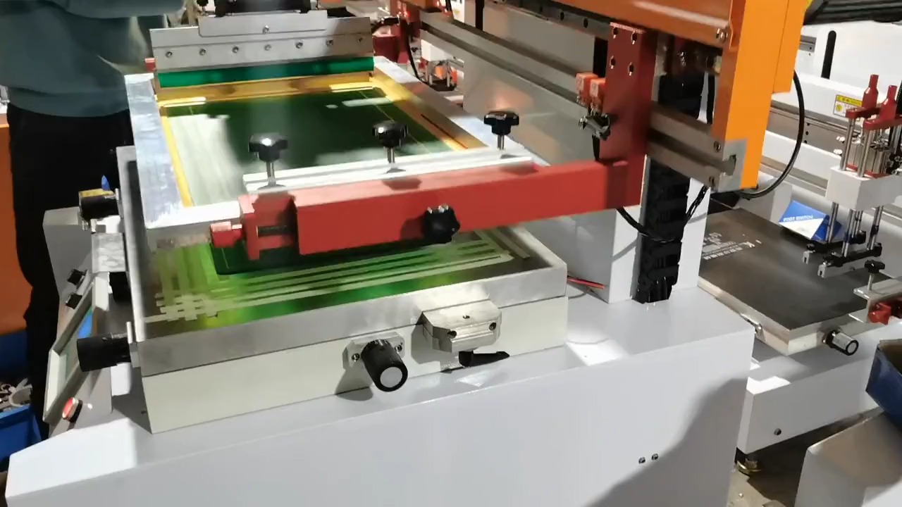 全自动丝印机#赣州市丝印机厂家,薄膜开关按键线路板丝网印刷机