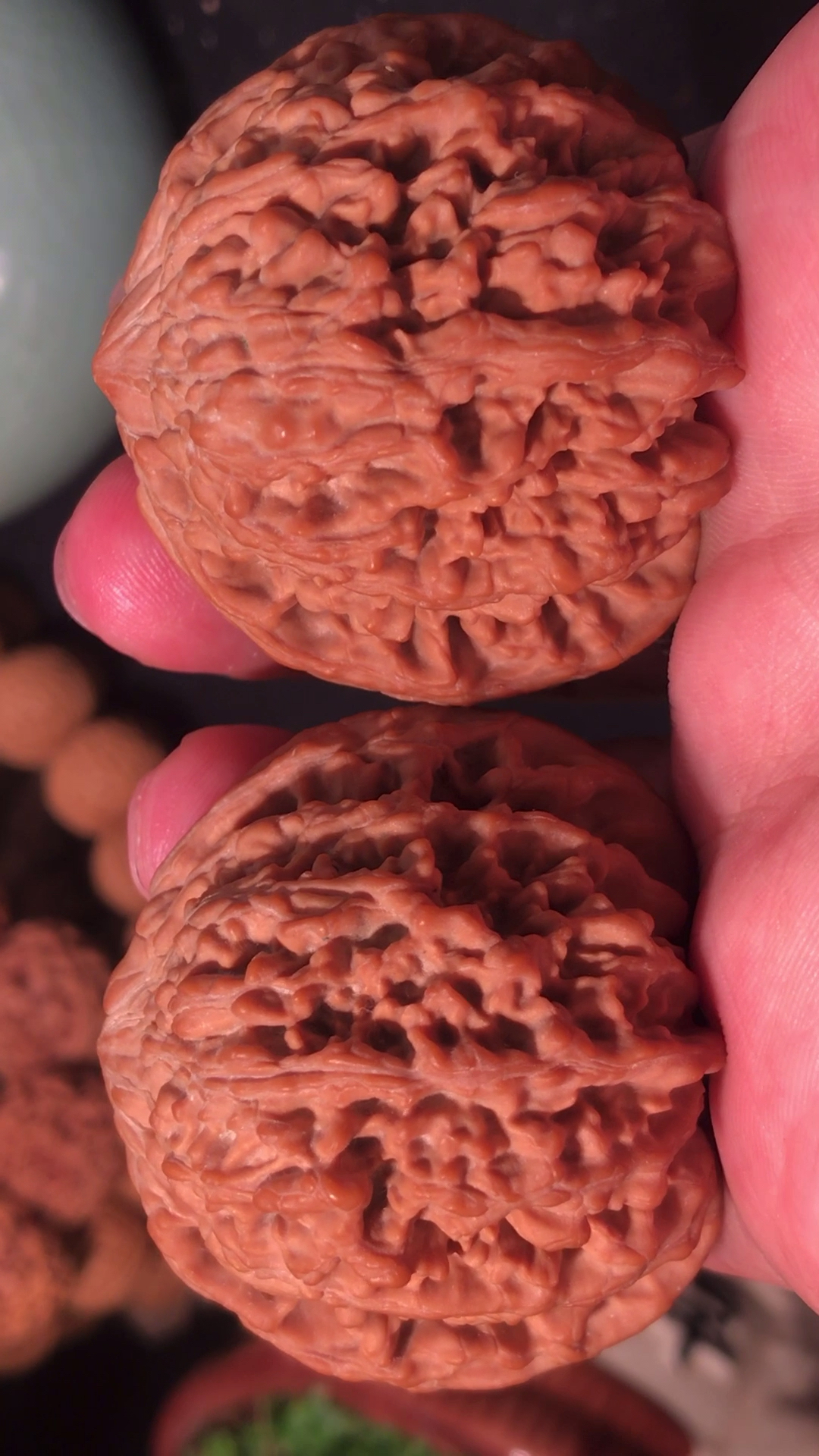 文玩核桃#45极品和尚头