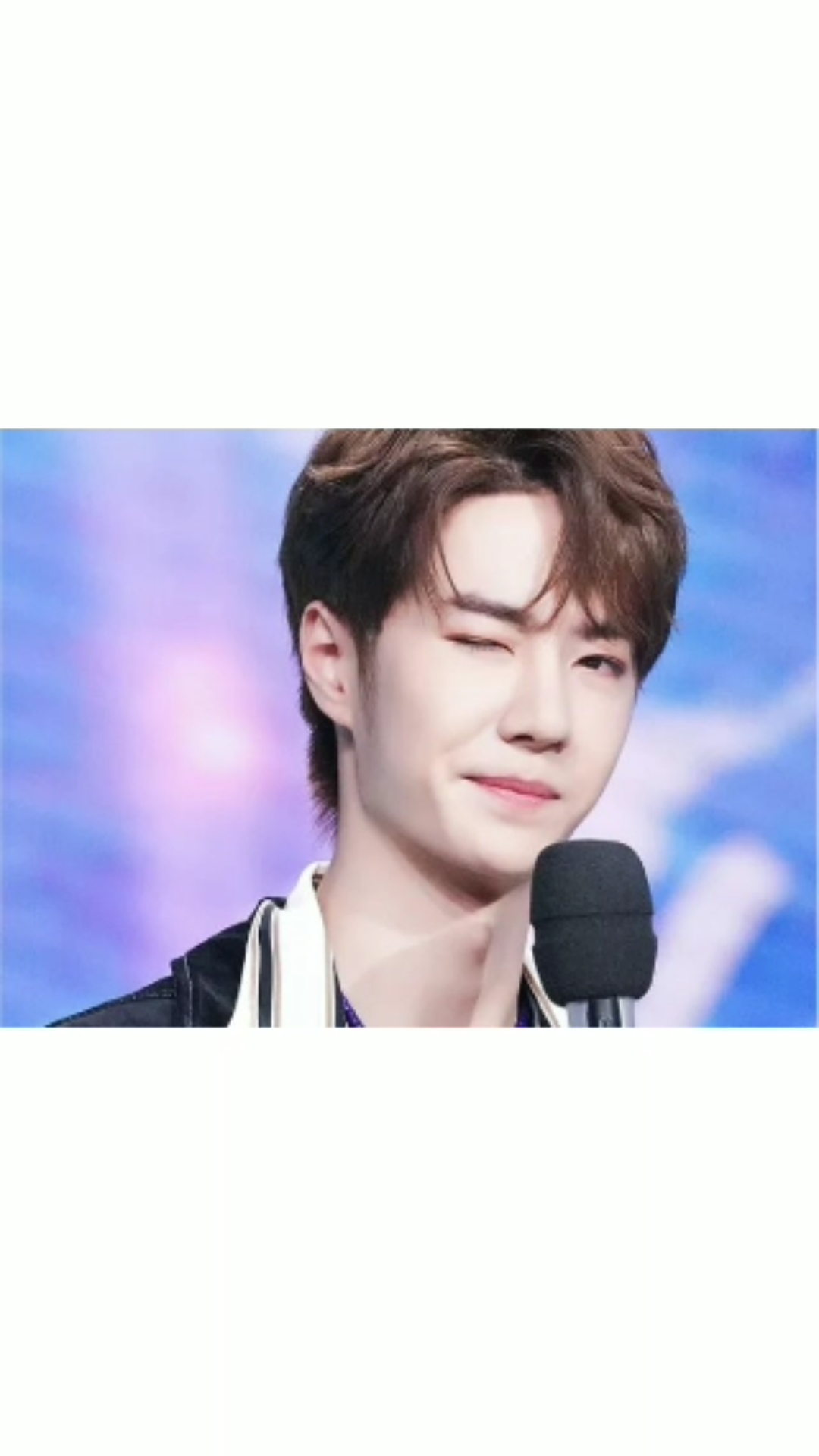 明星#男神"wink杀",蔡徐坤邪魅,张新成帅气,王一博可爱,看到千玺