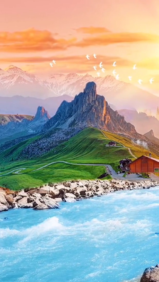 亲近大自然观山林,闻鸟鸣,修心之清净,得世间大爱,风景