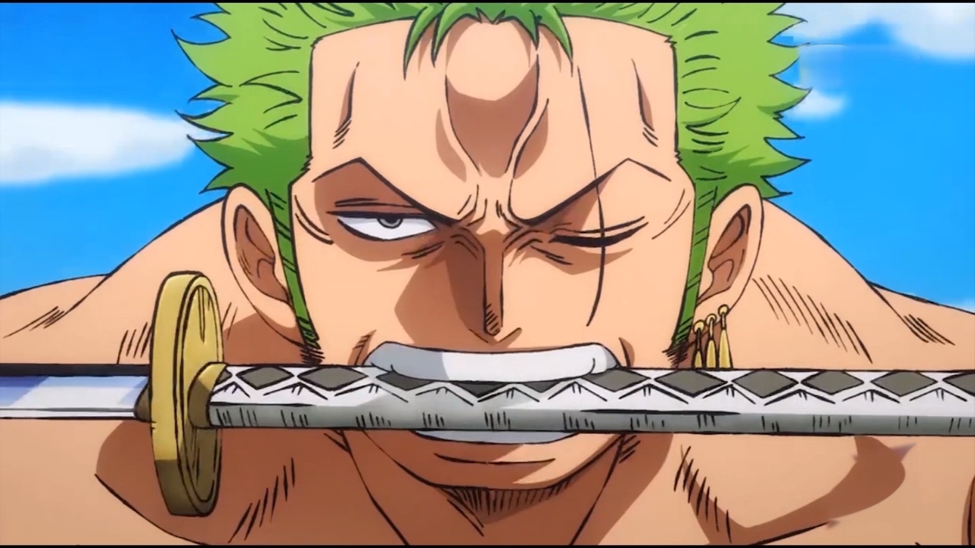 海贼王#索隆-小刀虐人,登楼砂纹