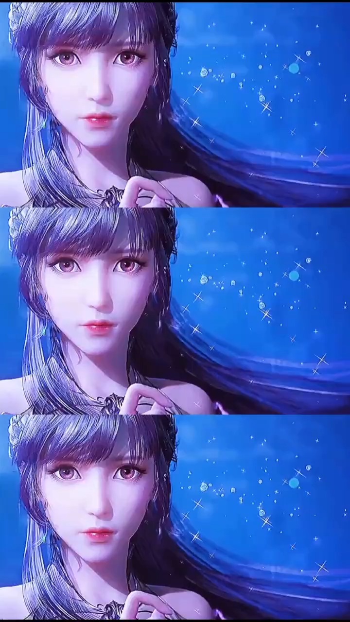 动漫#小舞披下头发的样子你爱了吗?#斗罗大陆