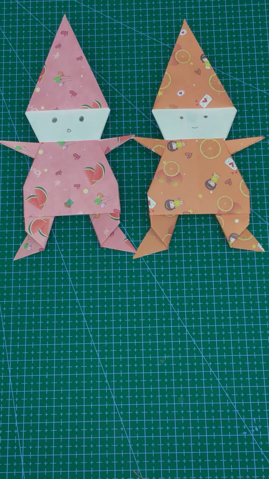 手工折纸教程#小矮人手工折纸教程-度小视