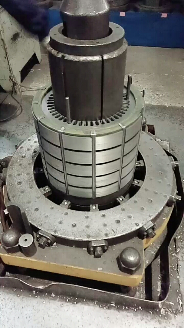 电机    h315-2高压定子铁芯