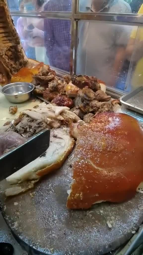 湛江美食烧猪肉美味烧猪肉,老板们快来尝鲜