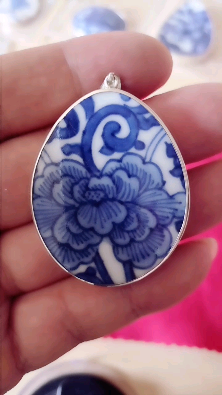 康熙精品,古瓷片吊坠