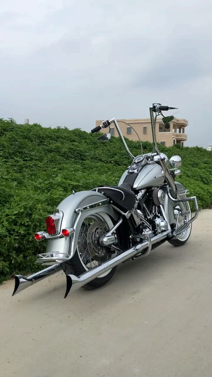 哈雷豪雅 定制匪帮风格