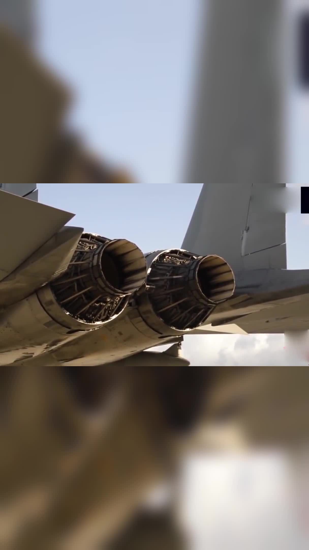 美f15战机发动机喷口_这俩玩意还能调的?