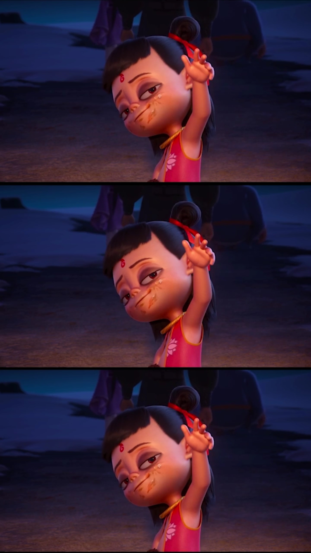 拜年#姜子牙,小哪吒拜年了