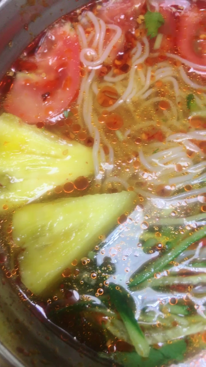 自己做的水果冷面