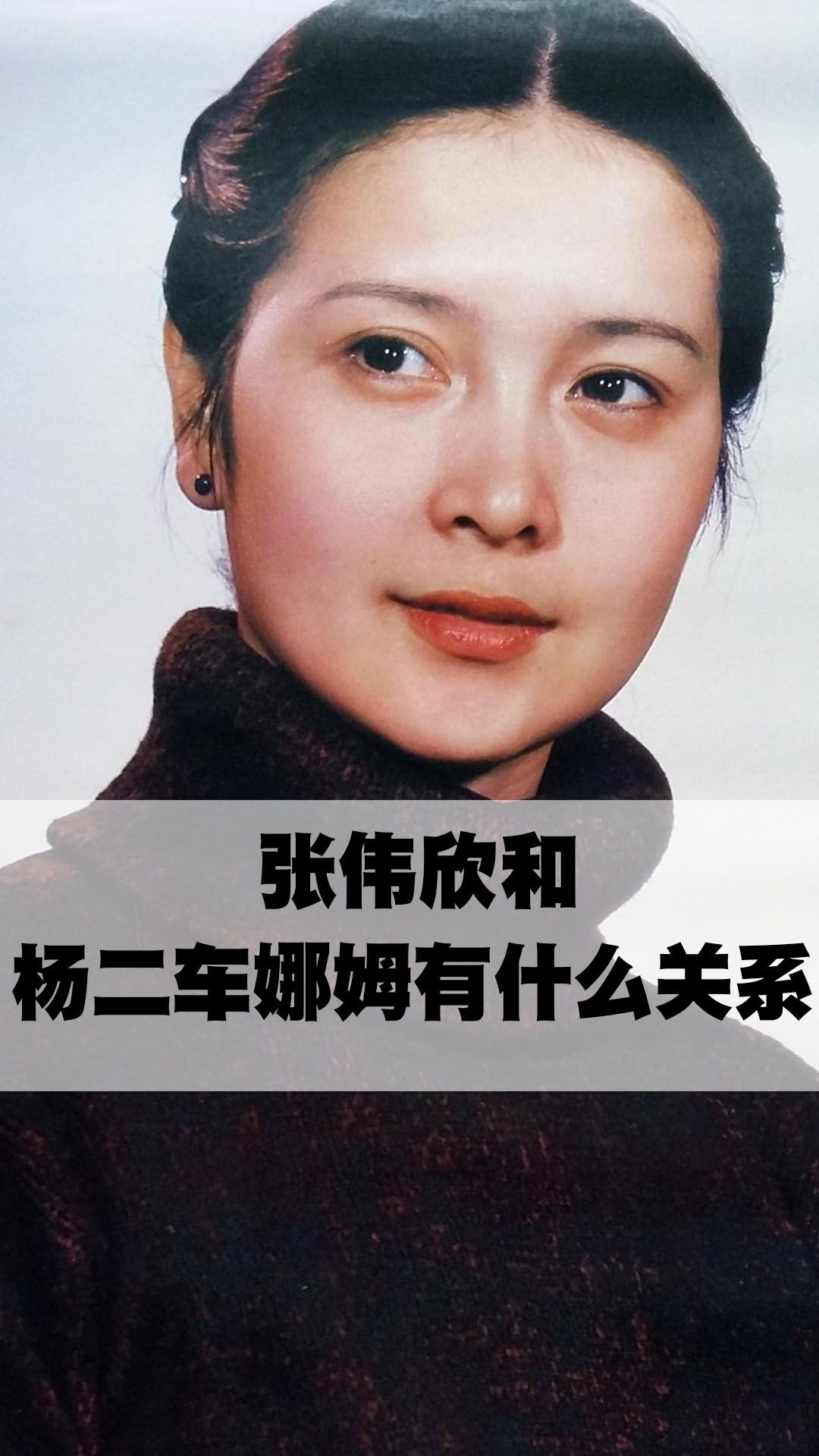 张伟欣和杨二车娜姆有什么关系