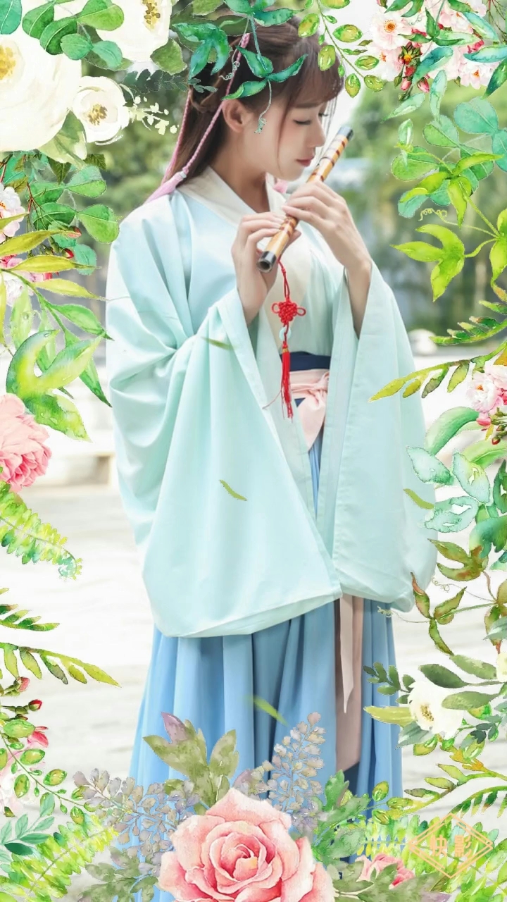 汉装美女撒,漂亮古风