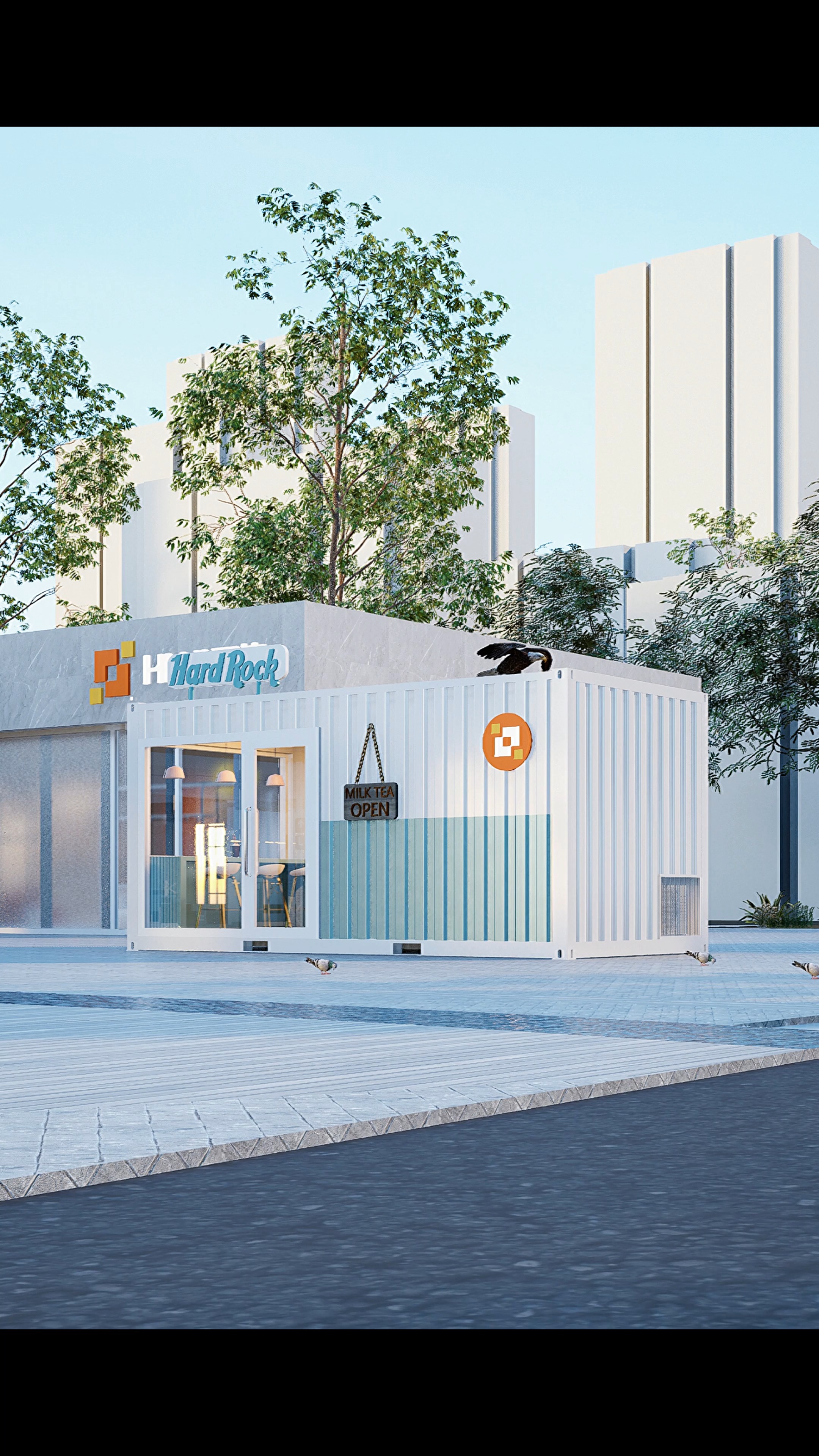 集装箱房屋小清新集装箱便利店