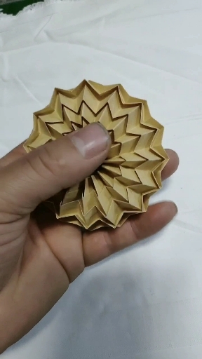 手工折纸#弹力魔球