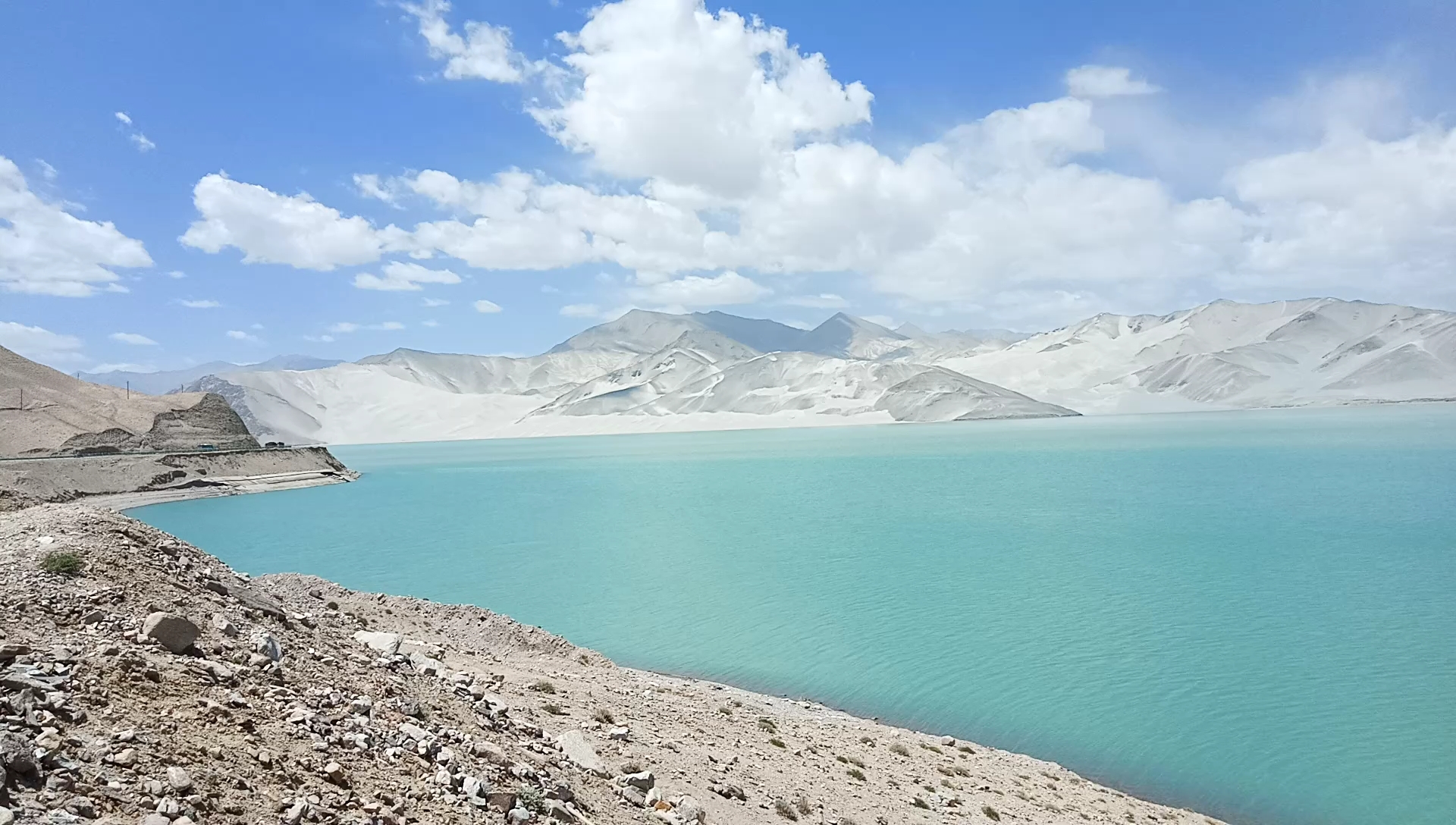 新疆喀什喀喇昆仑公路白沙湖～美得像幅画