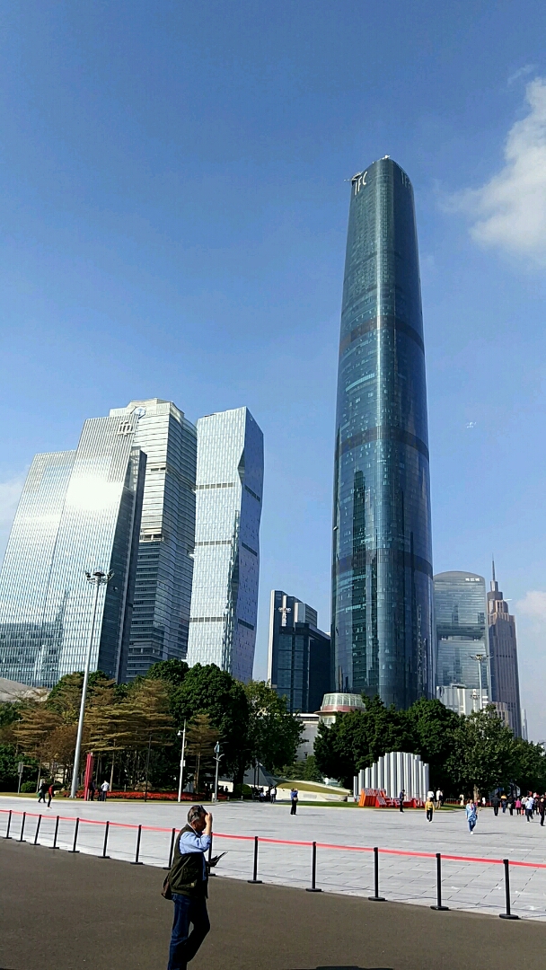 最爱之城#广州的大楼让人发晕