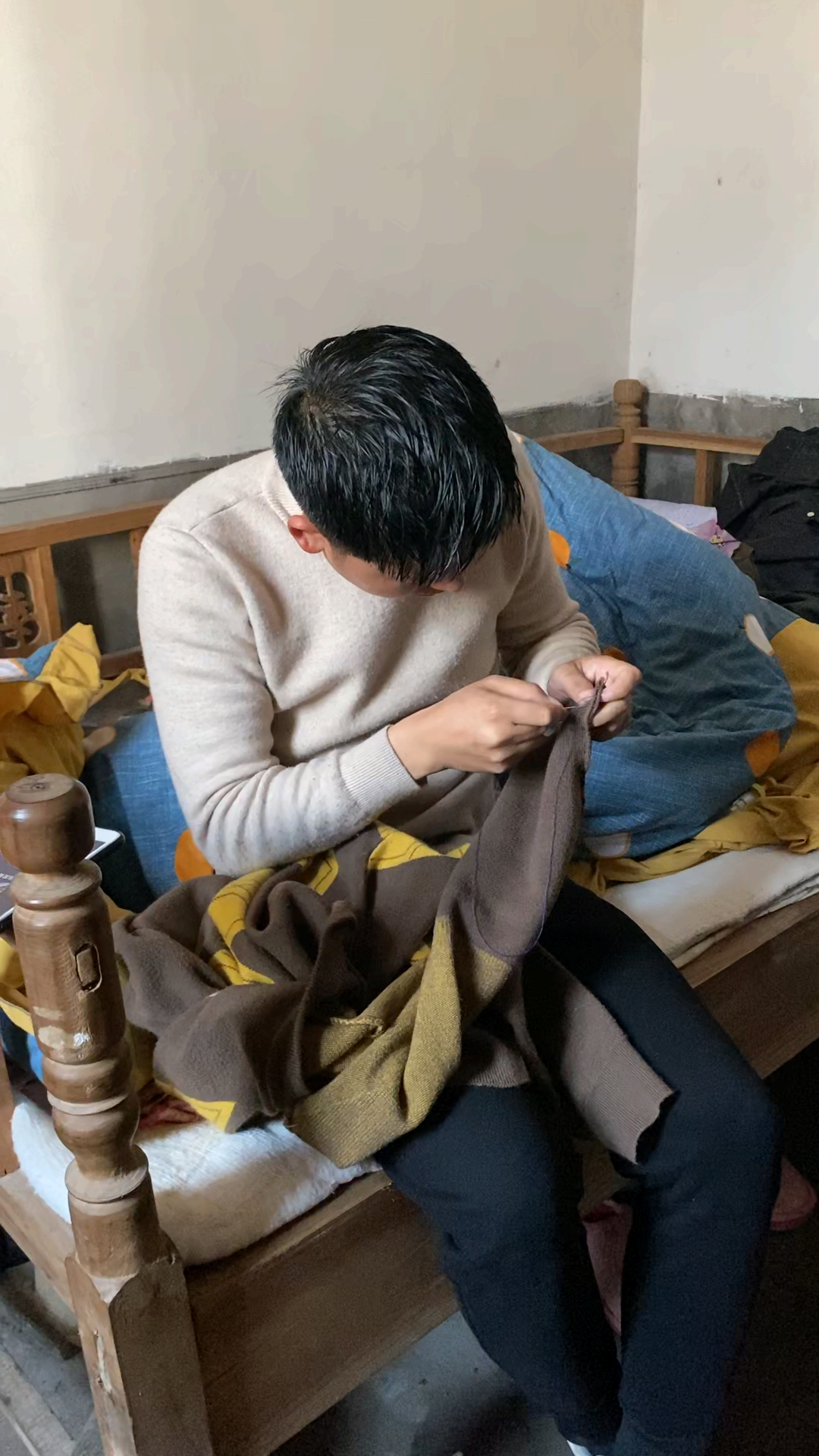 会缝衣服的男生最帅