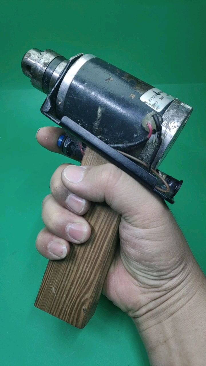 自制手电钻绝妙