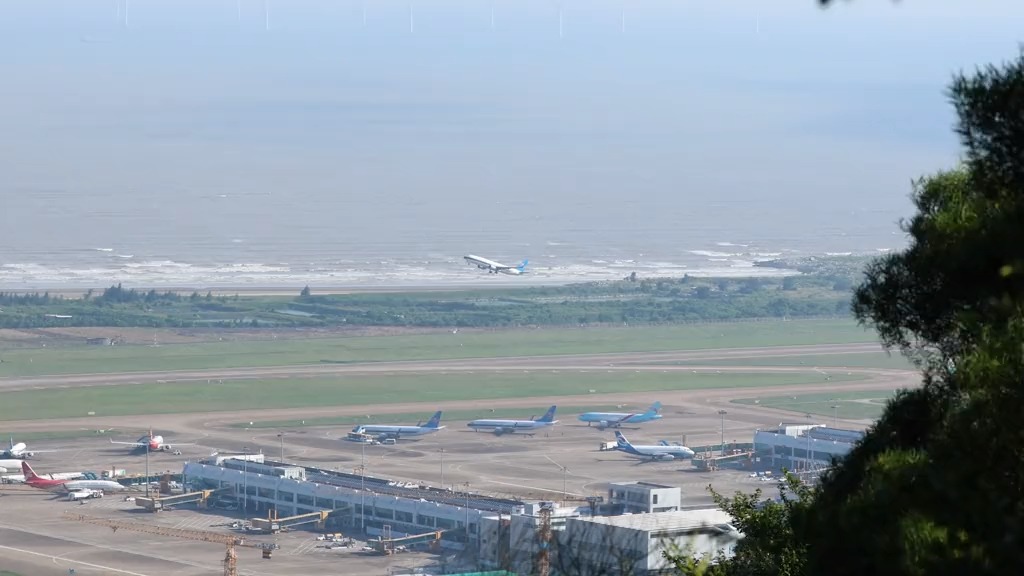 珠海金湾机场t1和t2图片
