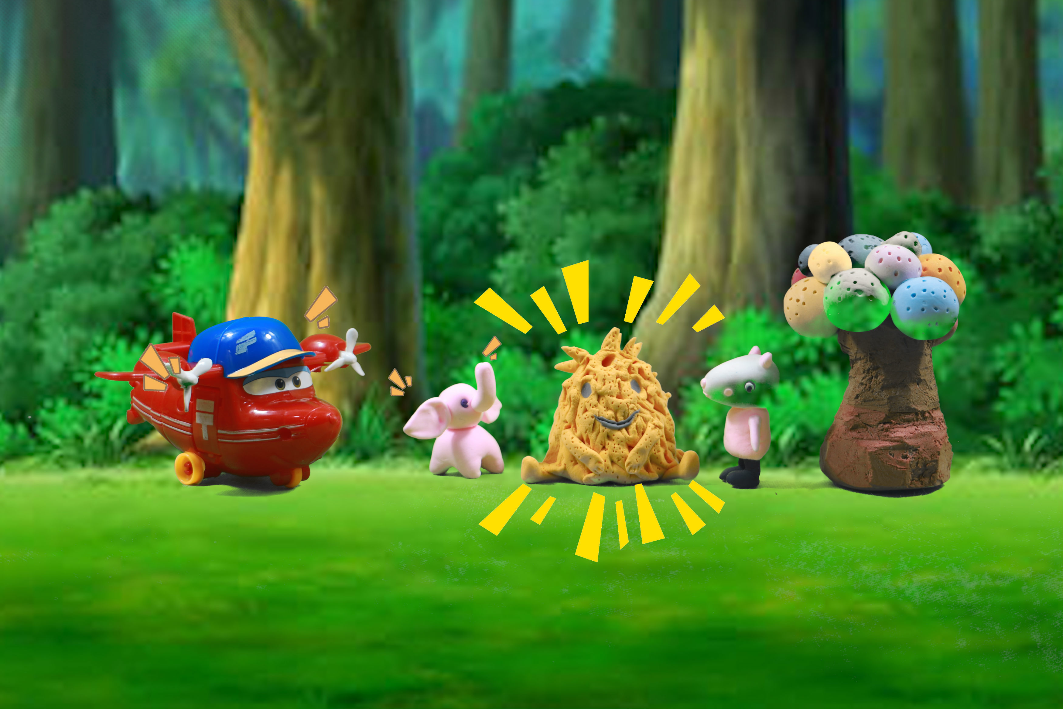 儿童剧:小羊苏西乱吃森林的果子变成了怪兽,乐迪有办法救它吗?