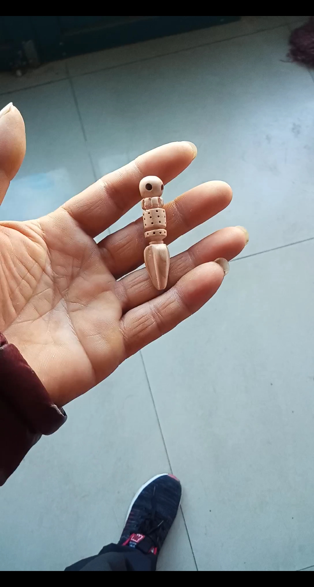 纯手工制作桃木降魔杵挂件