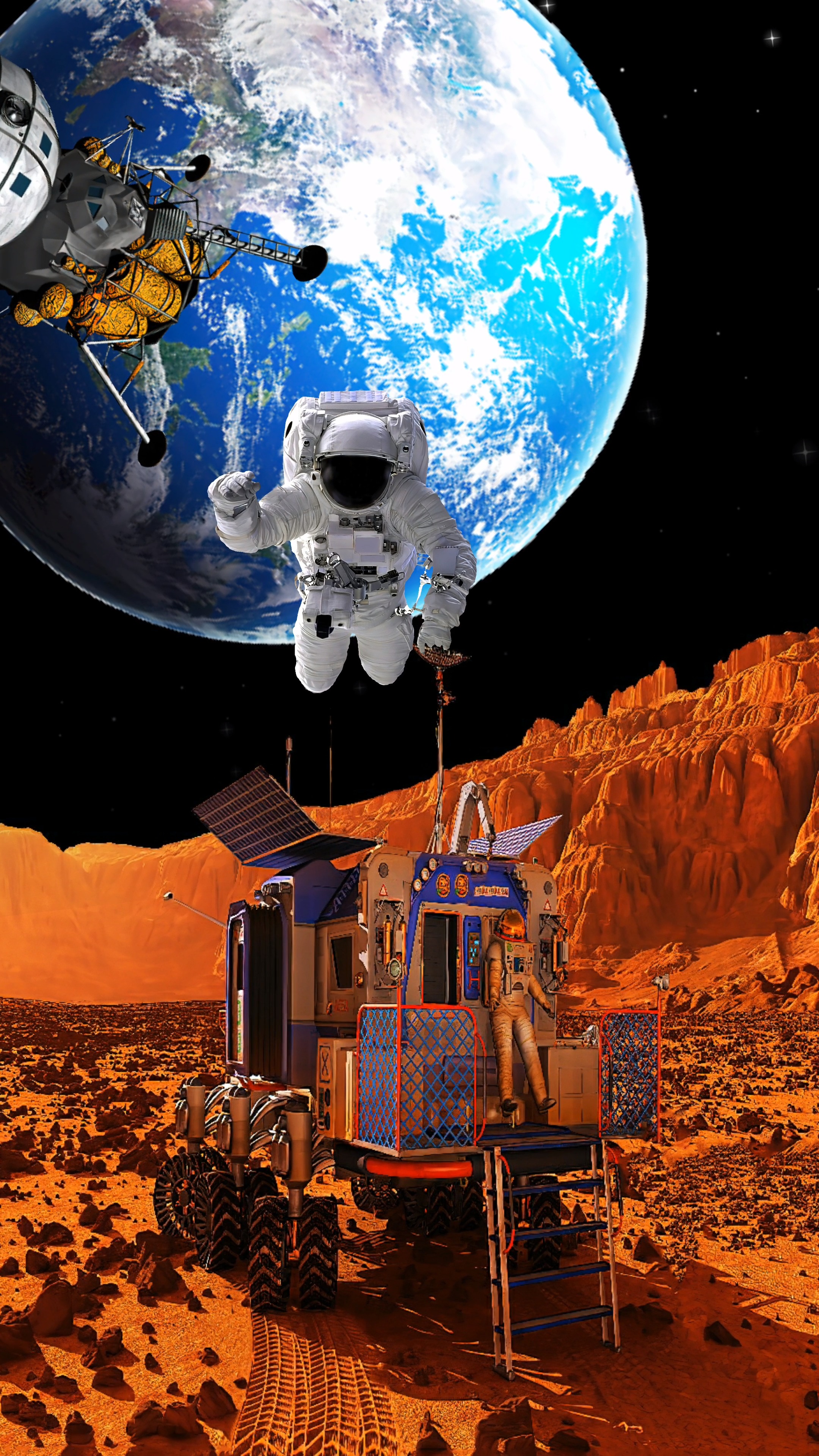 火星#荷国2023年登陆火星,人类聚居地的计划,从20万人筛选出24名登蝌