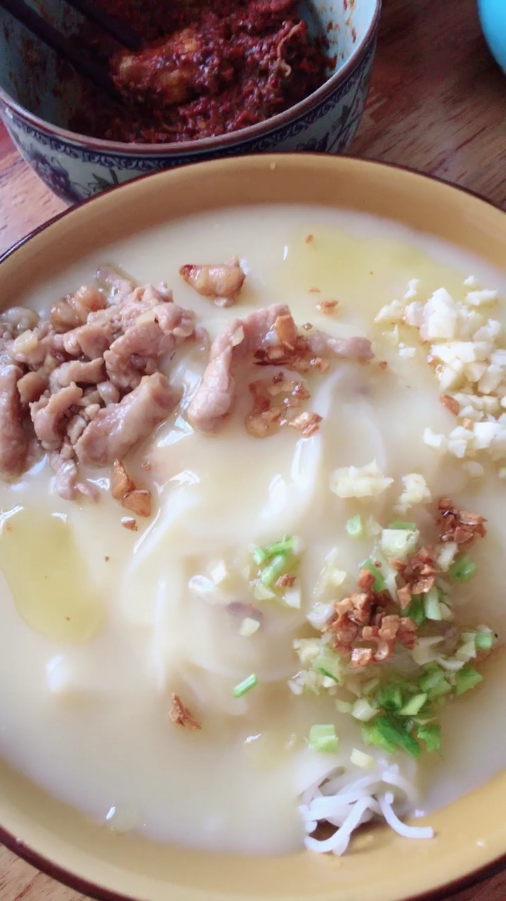 云南的稀豆粉米线