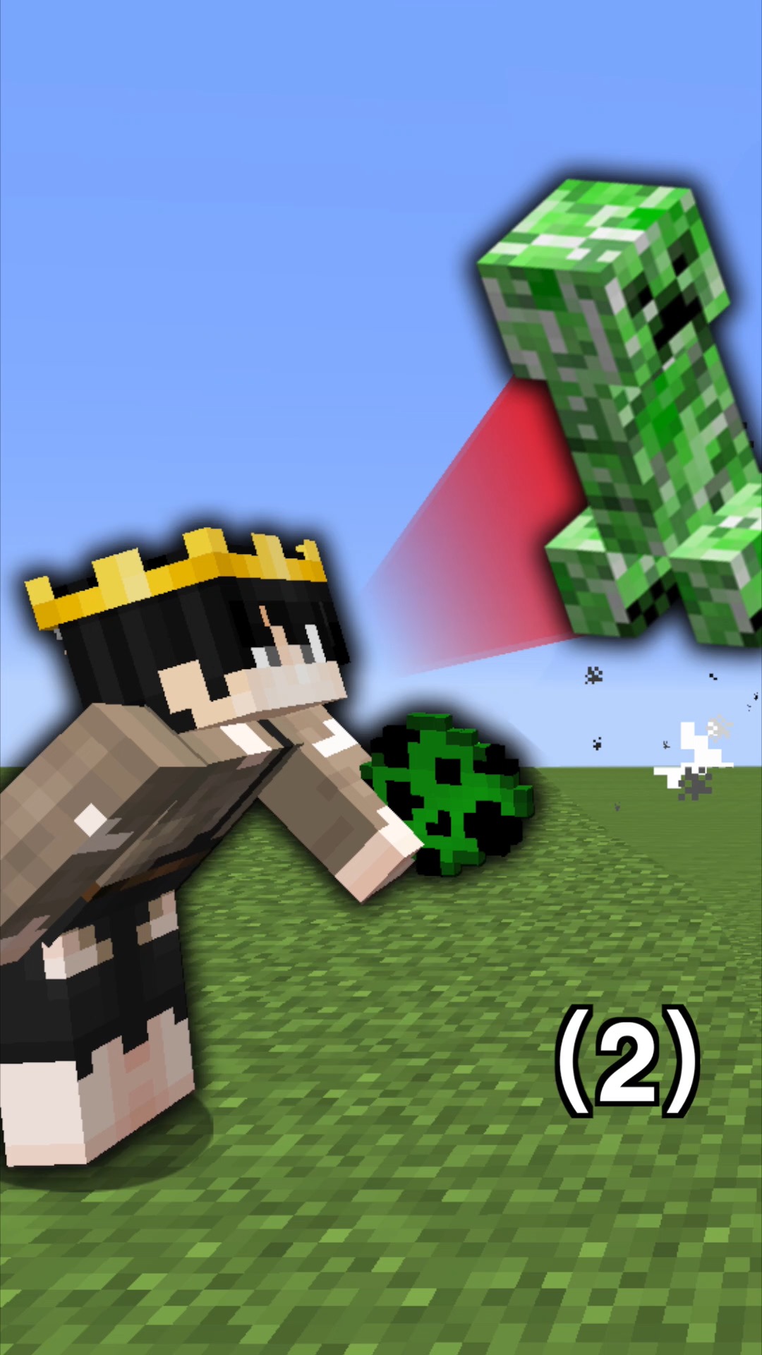 我的世界#当mc可以扔出爆炸的苦力怕!