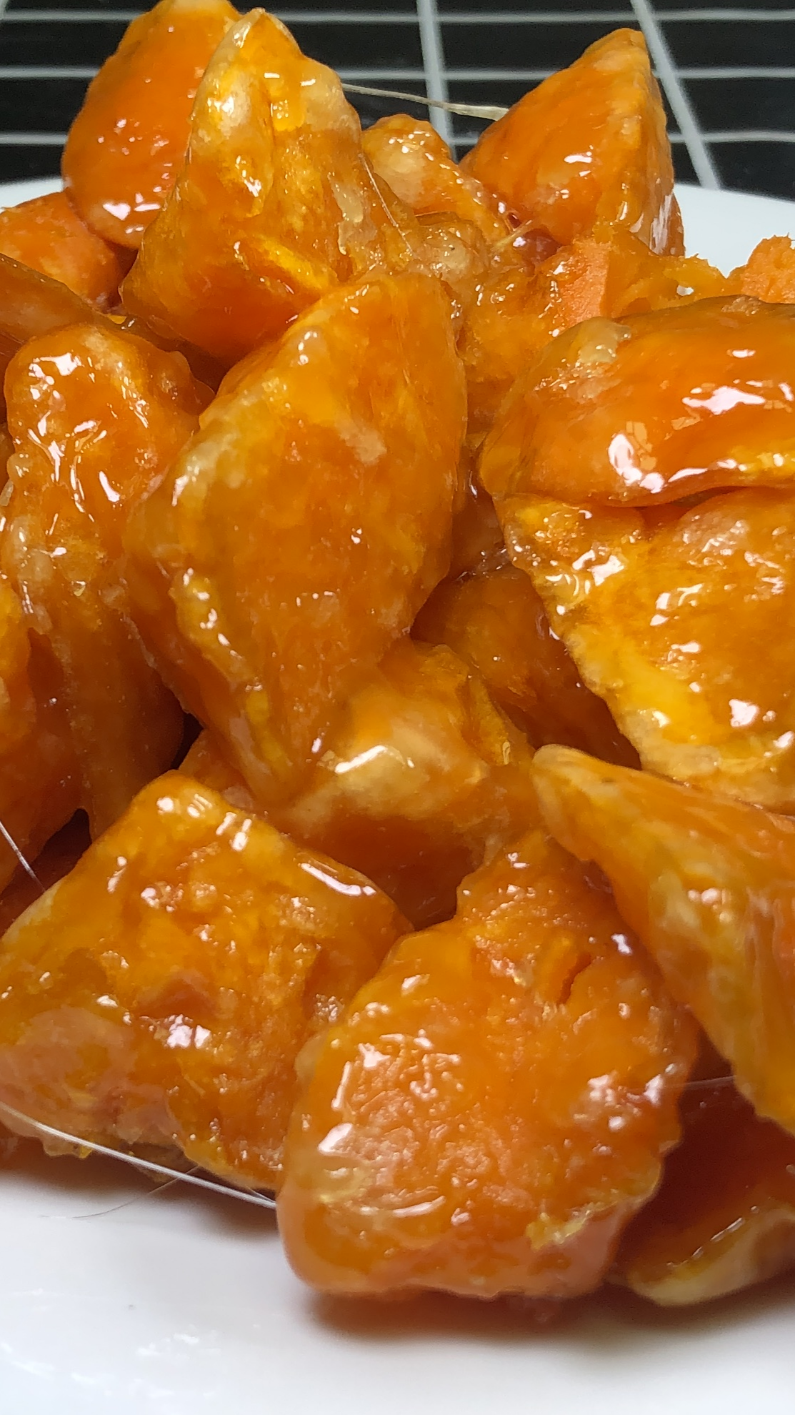 美食#拔丝地瓜这样做,孩子三天两头要着吃,口感爽脆又清甜,太好吃了