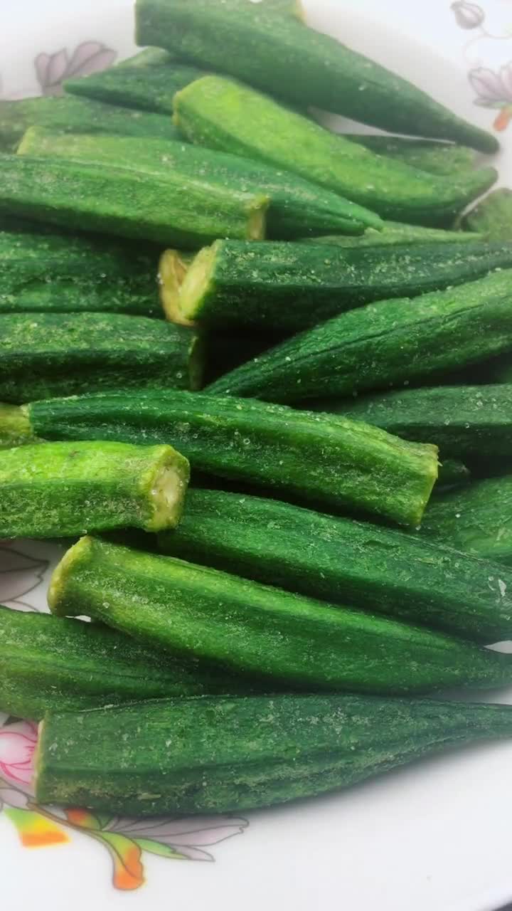嫩芽小秋葵,口感酥脆,养胃佳品吃过的老铁评论下.