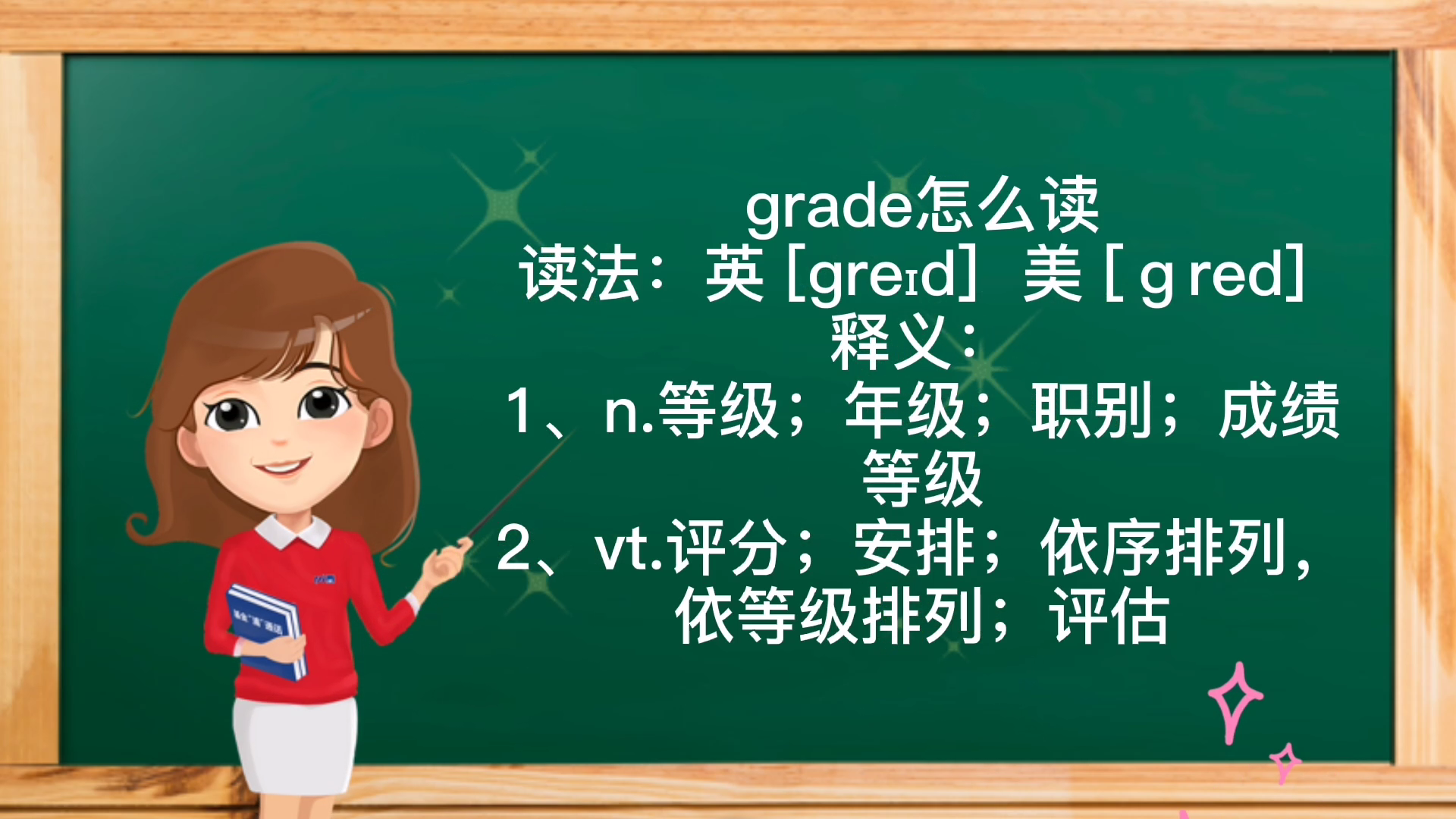 grade怎么读?