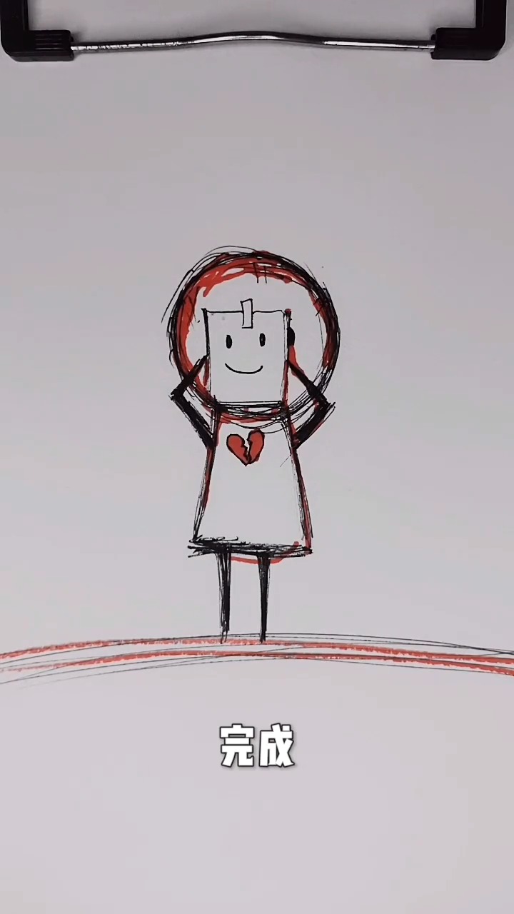 绘画#一到深夜就很丧,难过的不能呼吸