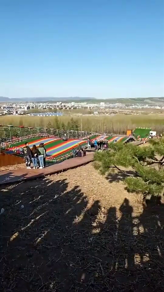 延吉的龙井玻璃栈道