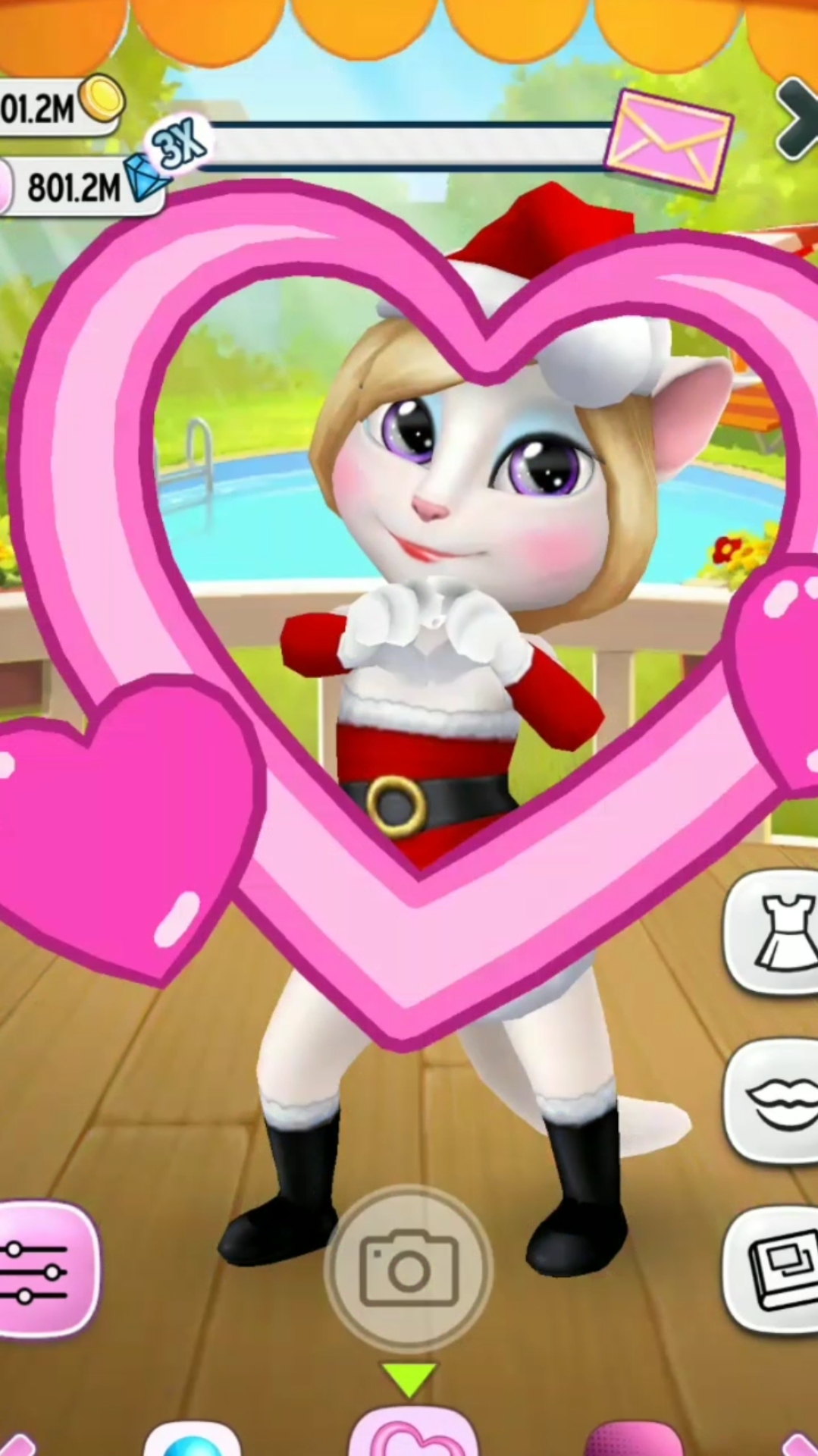 安吉拉大模特拍照真漂亮!