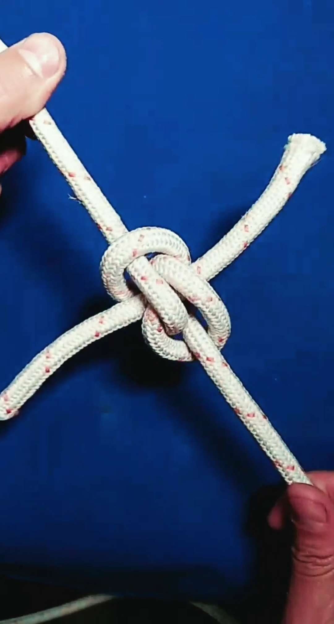 水平试绳头对接