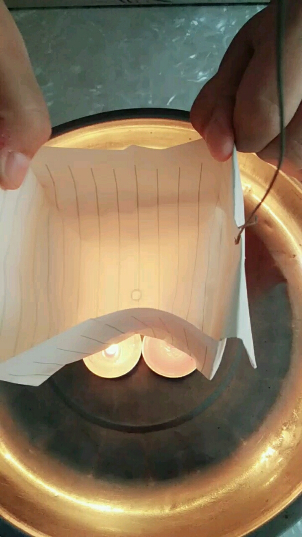 纸锅烧水实验现象图片