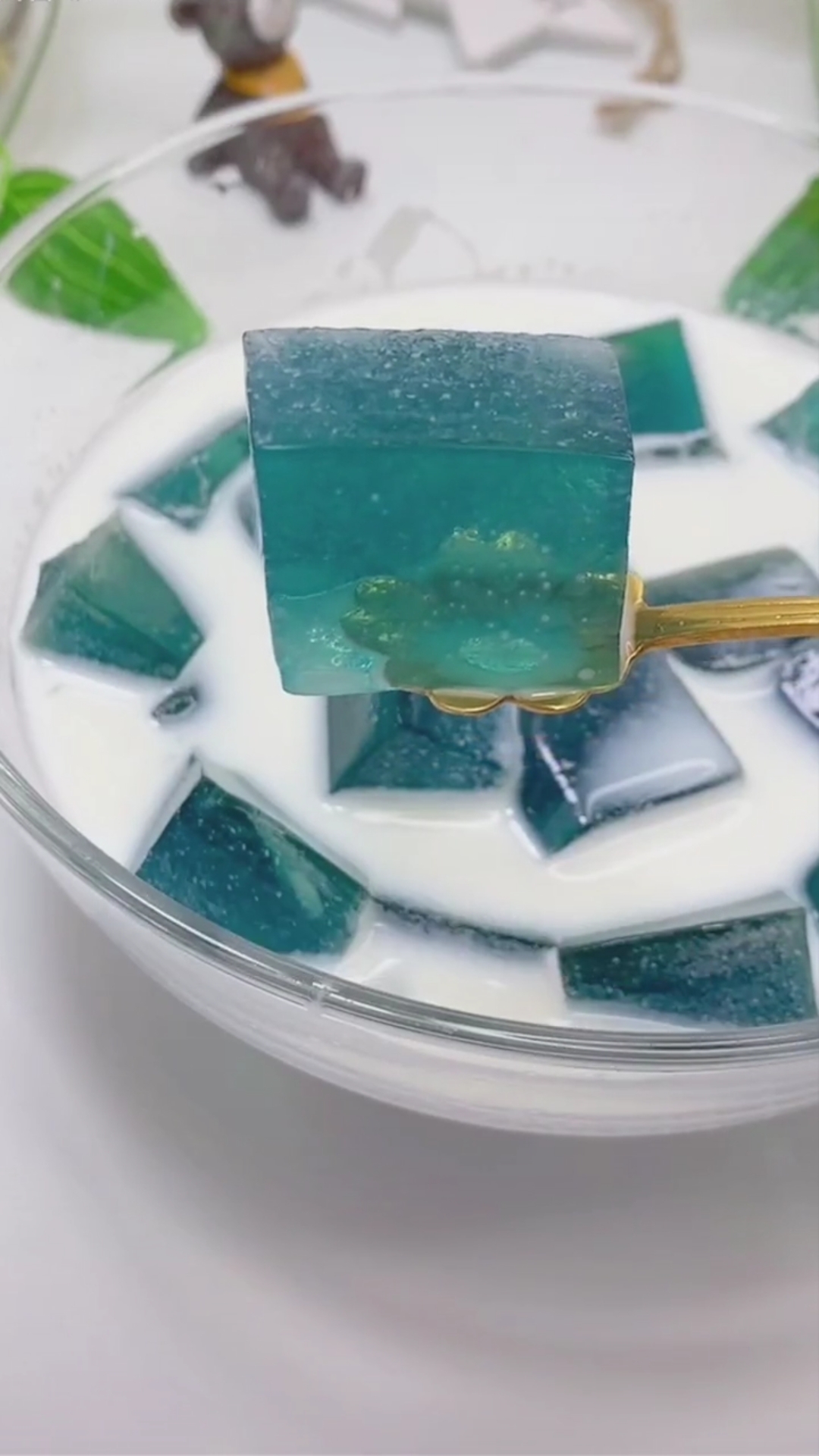 蓝宝石水晶冻,孩子看了就想吃