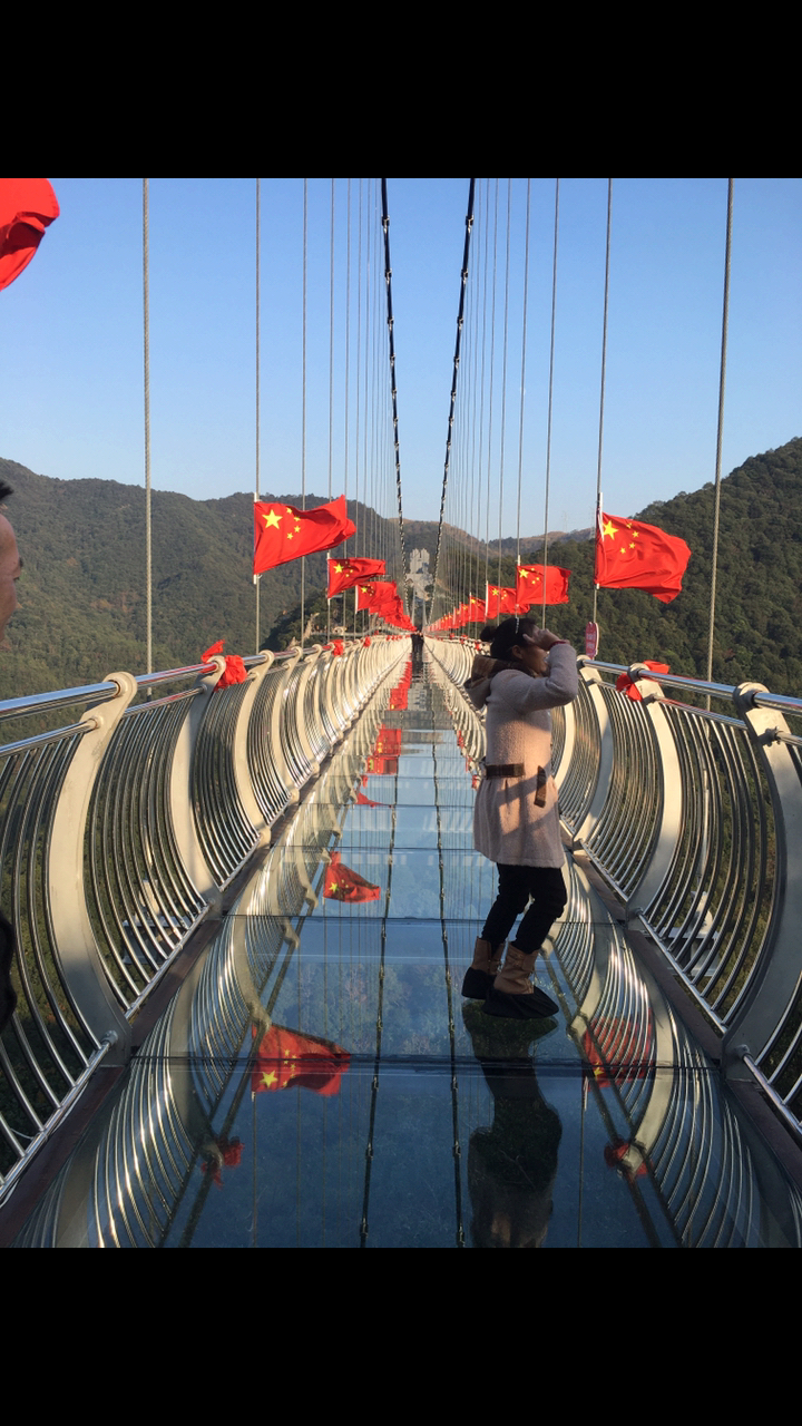 带上全民去旅行#三门情人谷玻璃桥