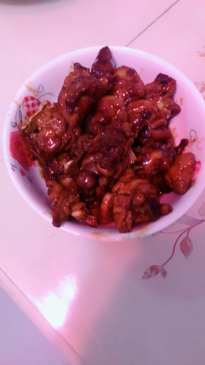 头一次做的可乐鸡肉