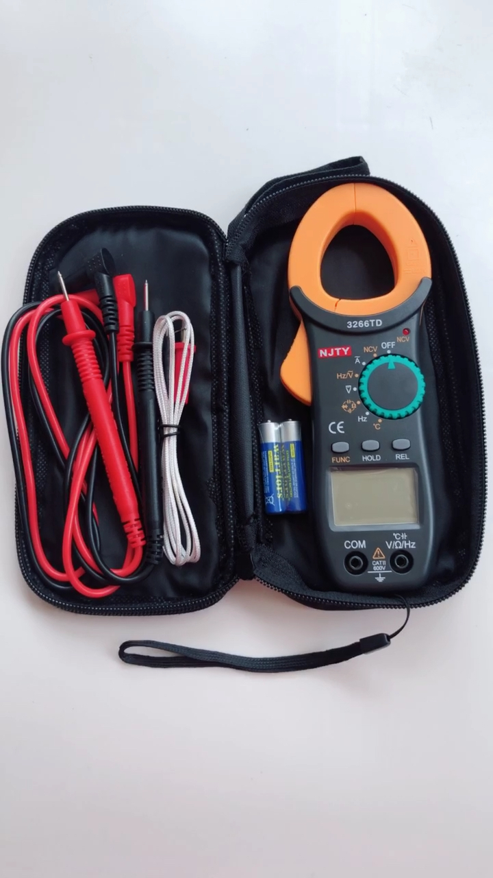 钳形电流表,可以测温度电容频率