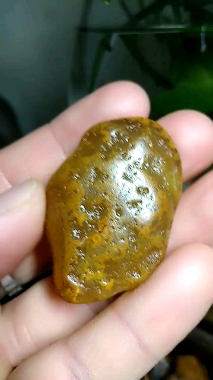 漂亮的黄皮玛瑙