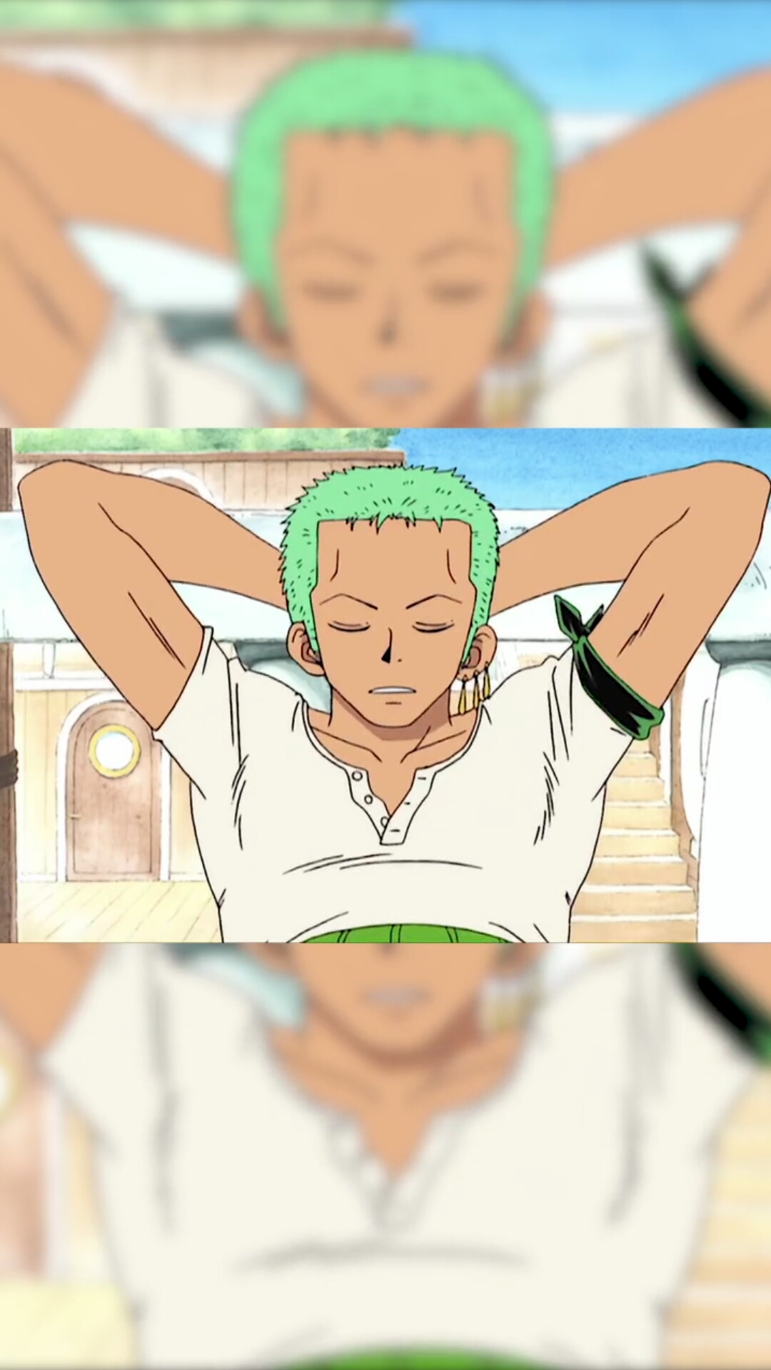 索隆睡个觉也躺着中枪