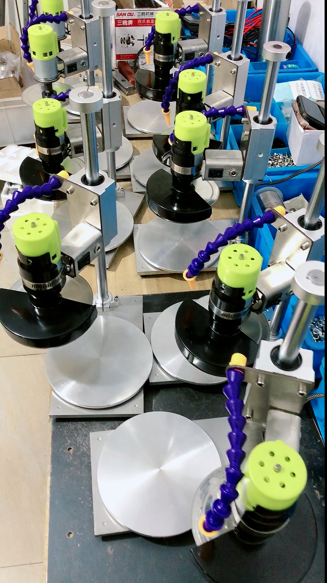 自制小型酒瓶花盆切割机