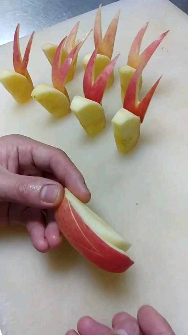 花式苹果切法图片