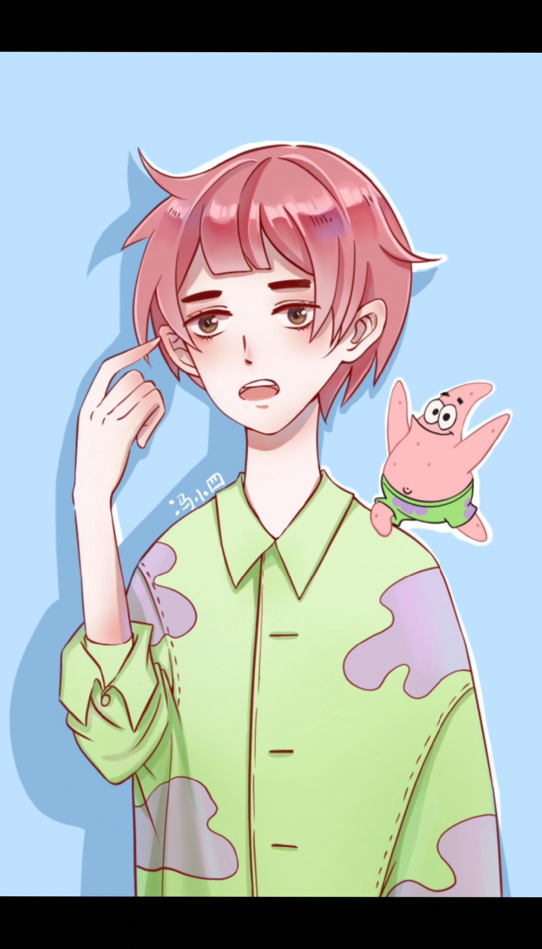 我要上热门!#派大星拟人:一起抓水母吧