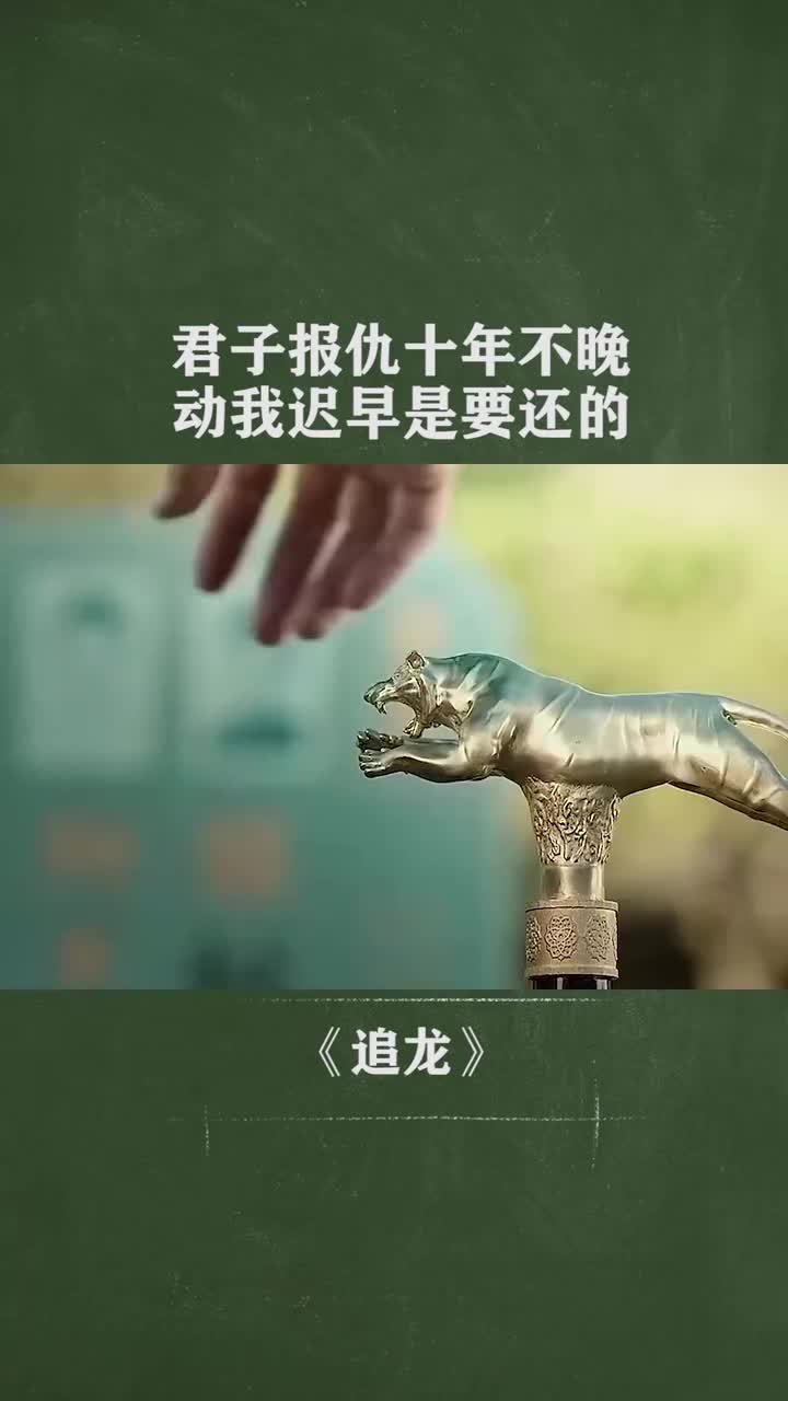 君子報仇十年不晚,動我遲早是要還的